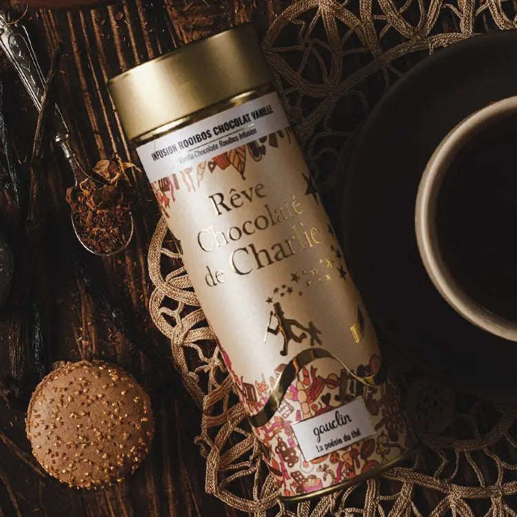 Boite infusion rooibos chocolat vanille - BIO - Gauclin