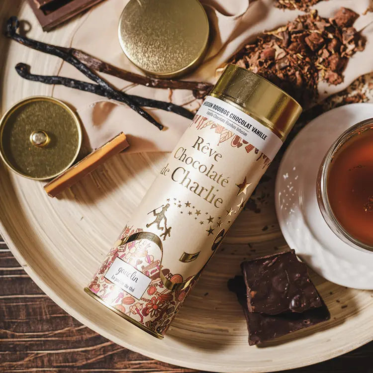 Boite infusion rooibos chocolat vanille - BIO - Gauclin