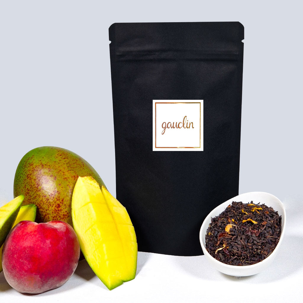 Thé noir mangue pêche bio | Gauclin