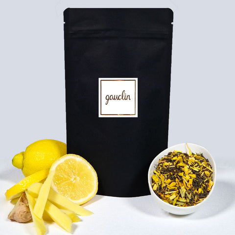 Thé noir gingembre citron bio | Gauclin