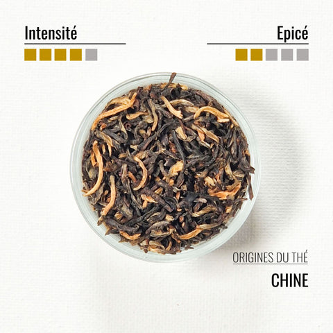 Thé noir Yunnan bio | Gauclin