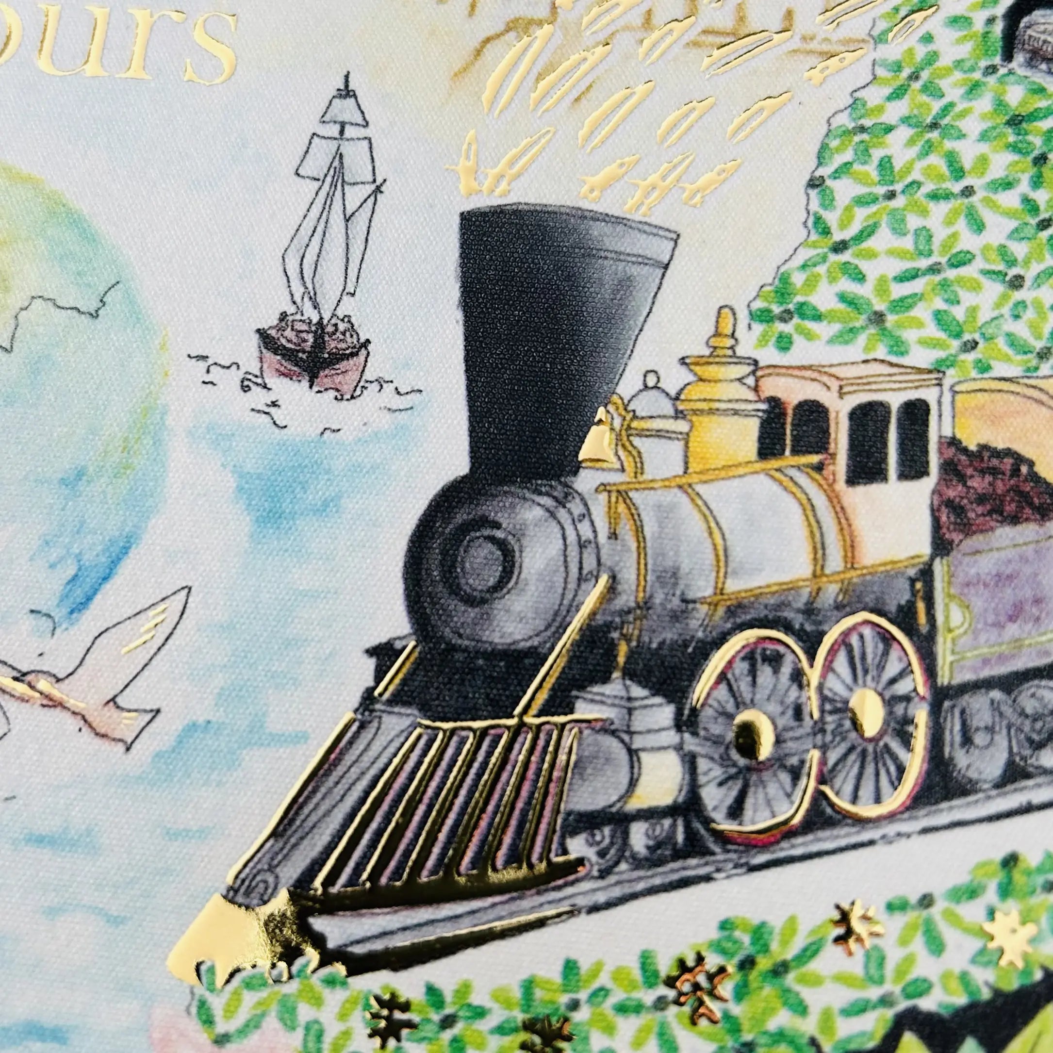 Boite thé noir mangue pêche - BIO - Gauclin