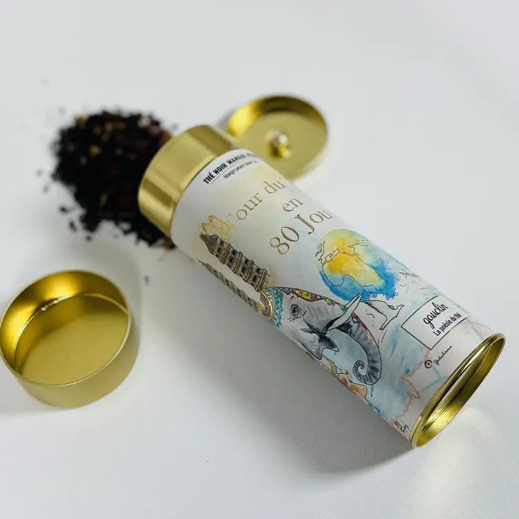 Boite thé noir mangue pêche - BIO - Gauclin