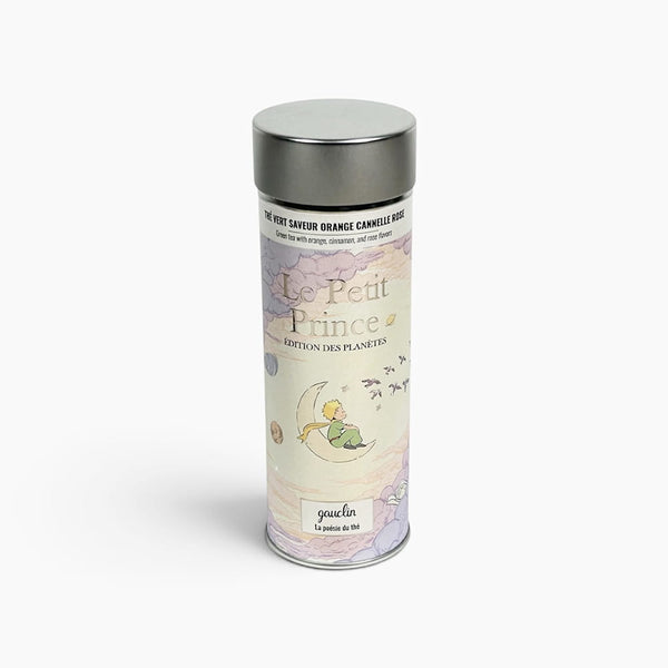 Flacon thé vert saveur orange cannelle rose - BIO