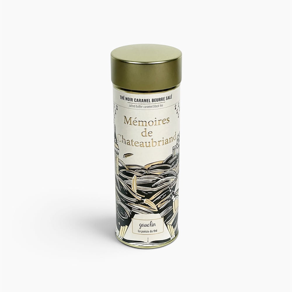 Flacon thé noir caramel beurre salé - BIO