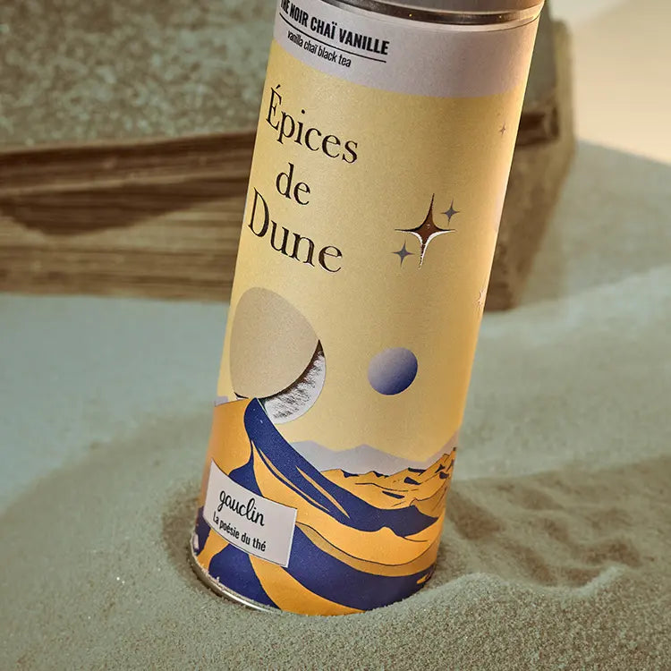 Boite thé noir Chaï vanille - BIO - Gauclin
