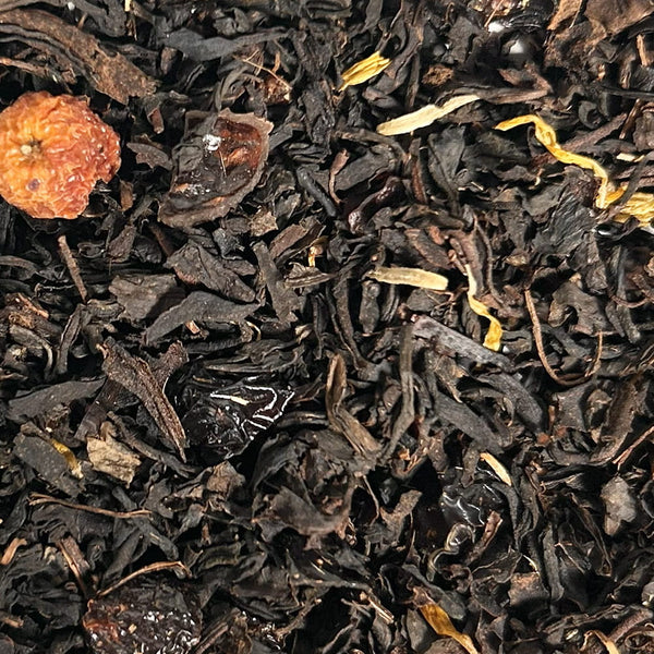 Thé noir mangue pêche - BIO