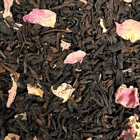 Flacon thé noir à la Rose - BIO