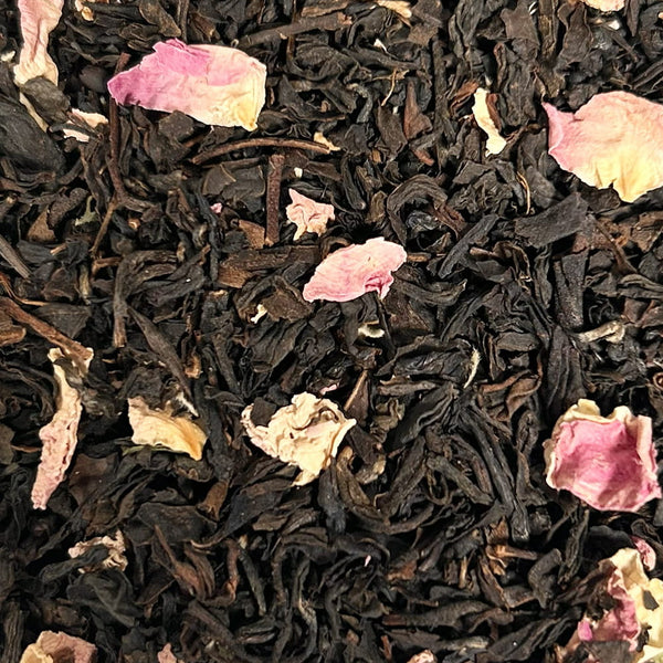 Flacon thé noir à la Rose - BIO