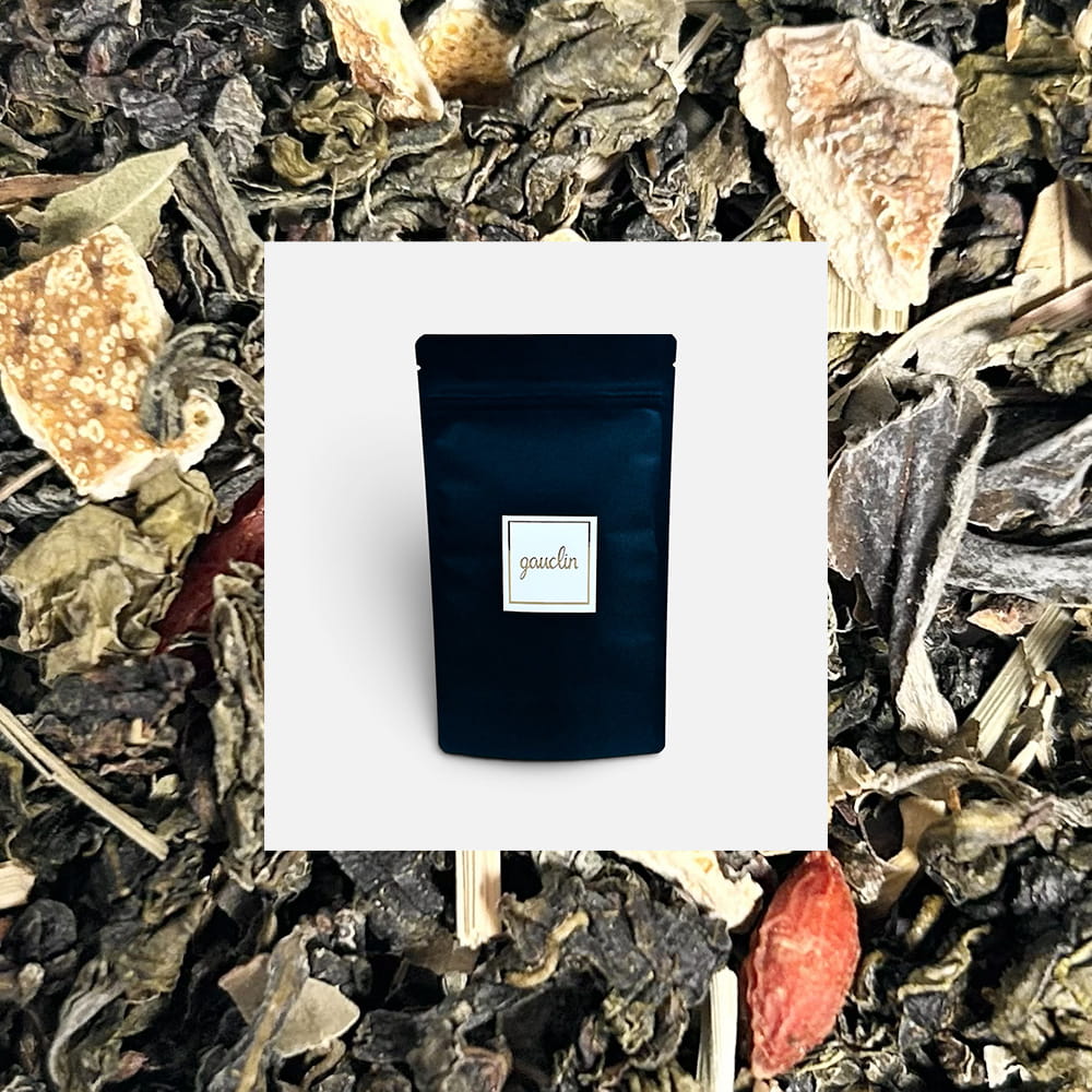 Thé Oolong orange pêche