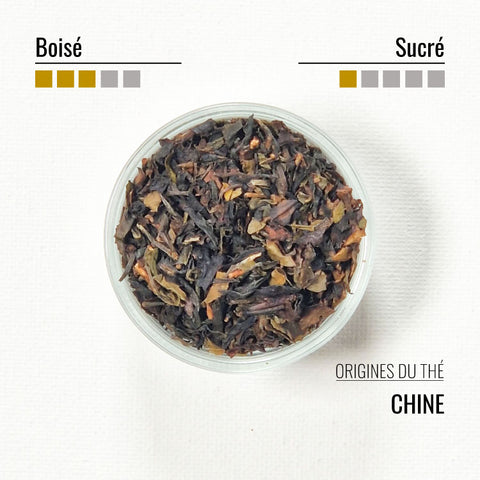 Thé oolong Fujian bio | Gauclin
