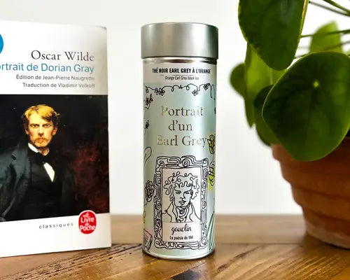 Boite thé noir littéraire Earl grey