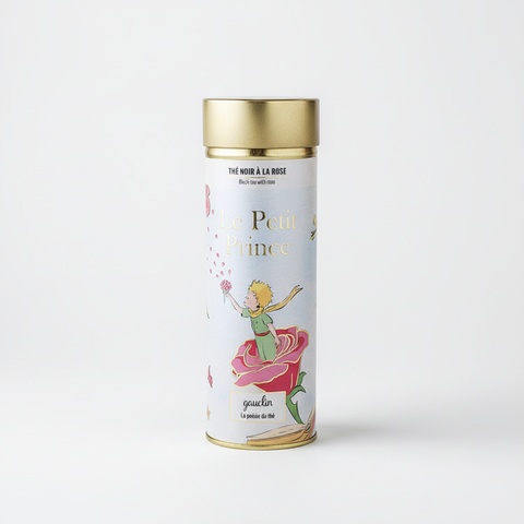 Packshot professionnel boîte thé noir à la rose Gauclin