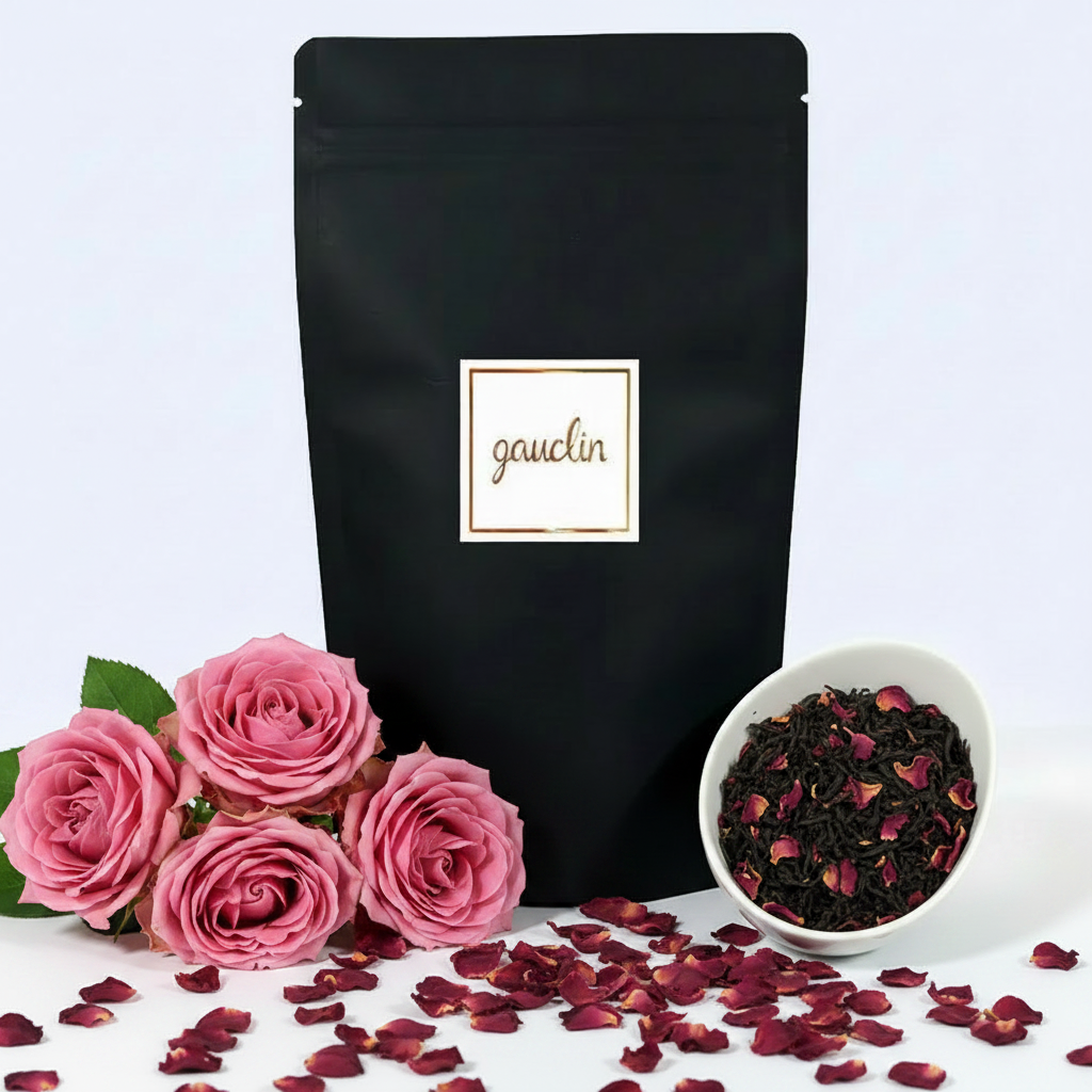 Packshot Thé Noir à la Rose