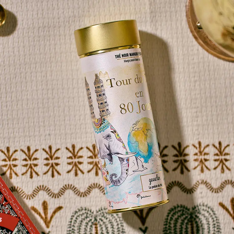 Boite thé noir mangue pêche - BIO - Gauclin