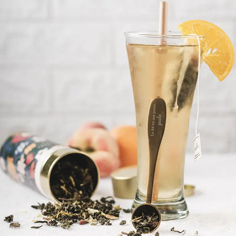 Boite thé oolong orange pêche - BIO